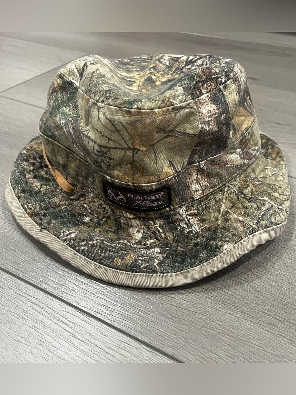 Realtree Xtra Green Camo Bucket Hat with Brim